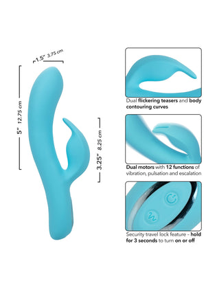 Vibromasseur CalExotics Azure Collection Bunny G