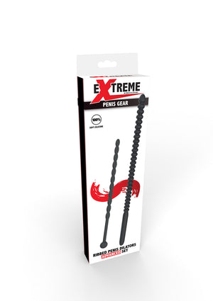 Accessoire BDSM Hidden Desire Ribbed Penis Dilators Advanced 2 pcs