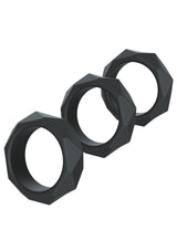Performance masculine Hidden Desire Heavy C-Ring Set