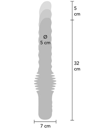 Vibromasseur Hidden Desire Anal Power Thrusting Vibrator
