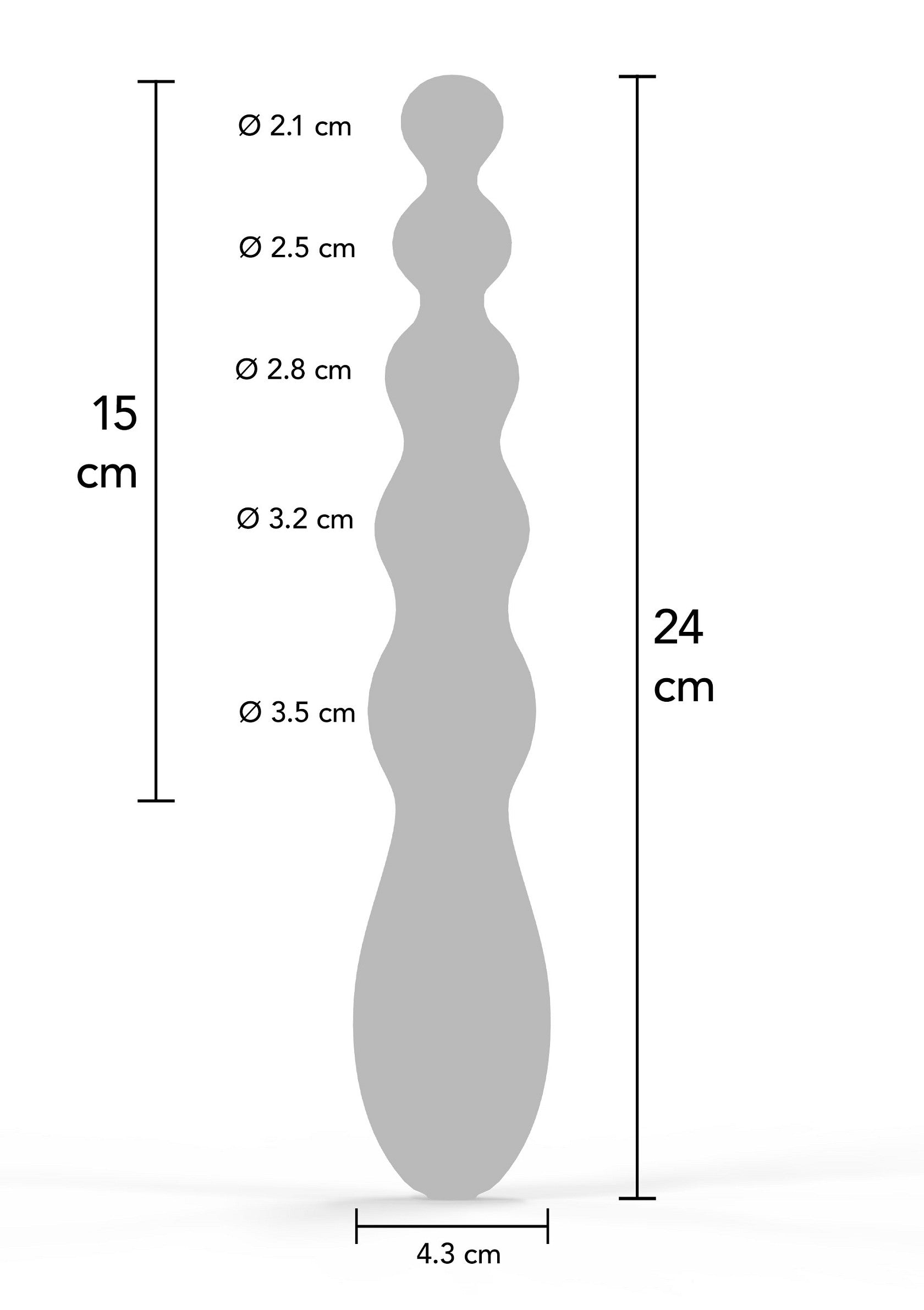Jouet anal Hidden Desire Beaded Anal Power Vibrator