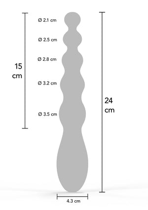 Jouet anal Hidden Desire Beaded Anal Power Vibrator