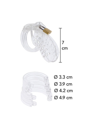 Accessoire BDSM Hidden Desire Chastity Cock Cage Acrylic