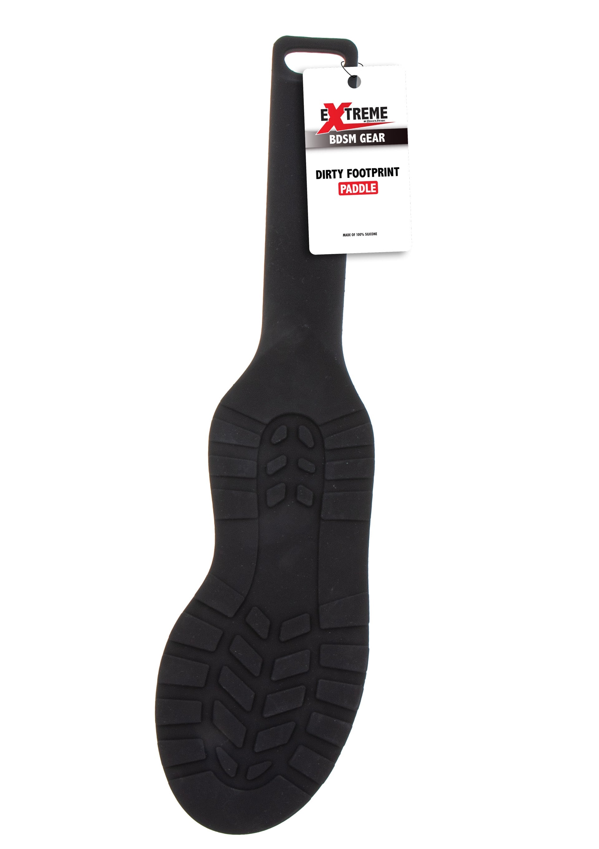 Accessoire BDSM Hidden Desire Dirty Footprint Paddle