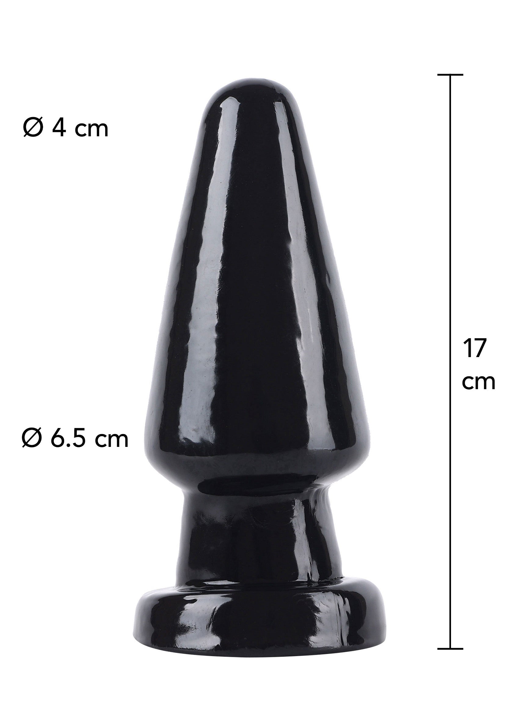 Jouet anal Hidden Desire Buttplug Cone Head Large 17 cm