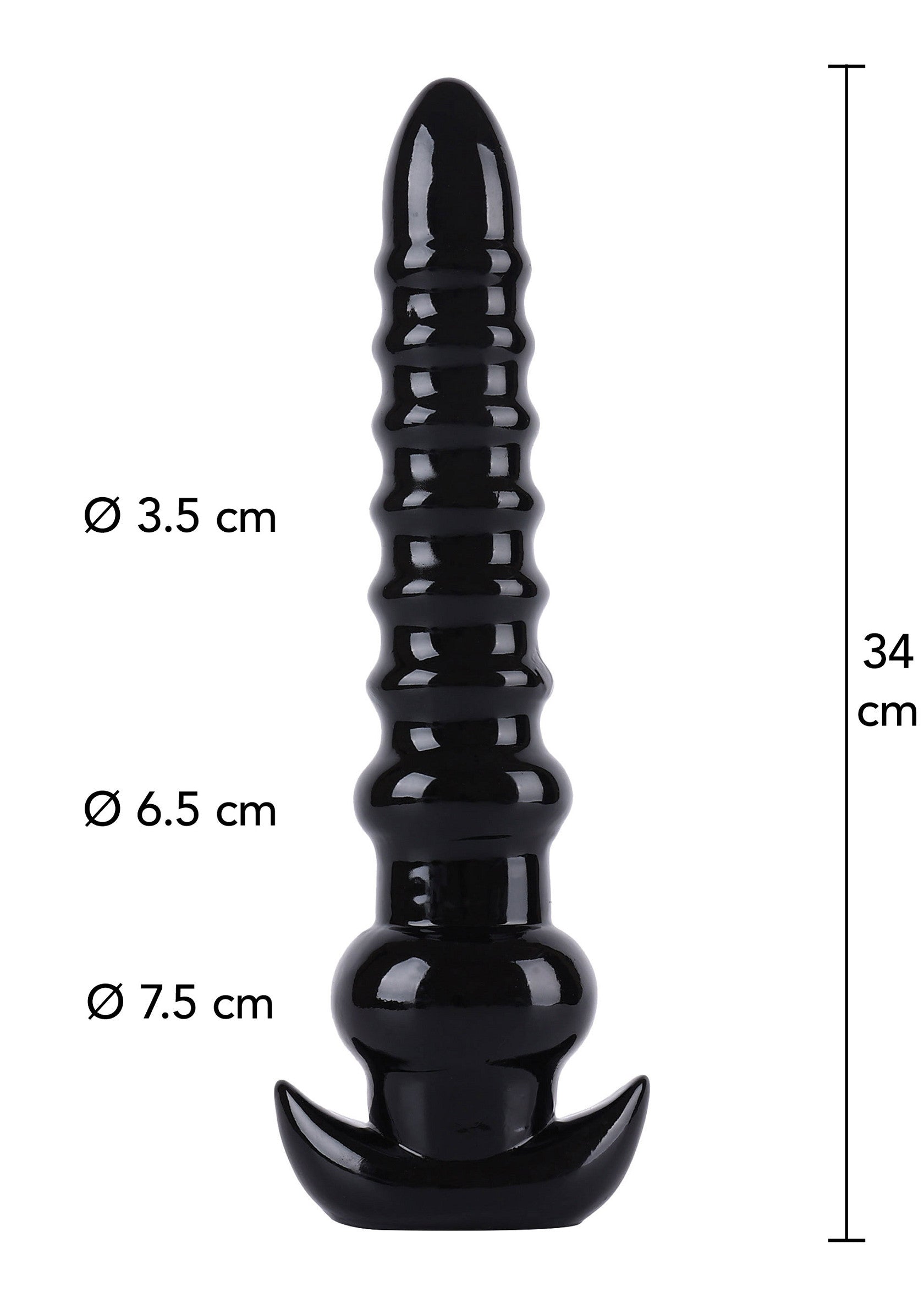Jouet anal Hidden Desire Anal Drill 34 cm