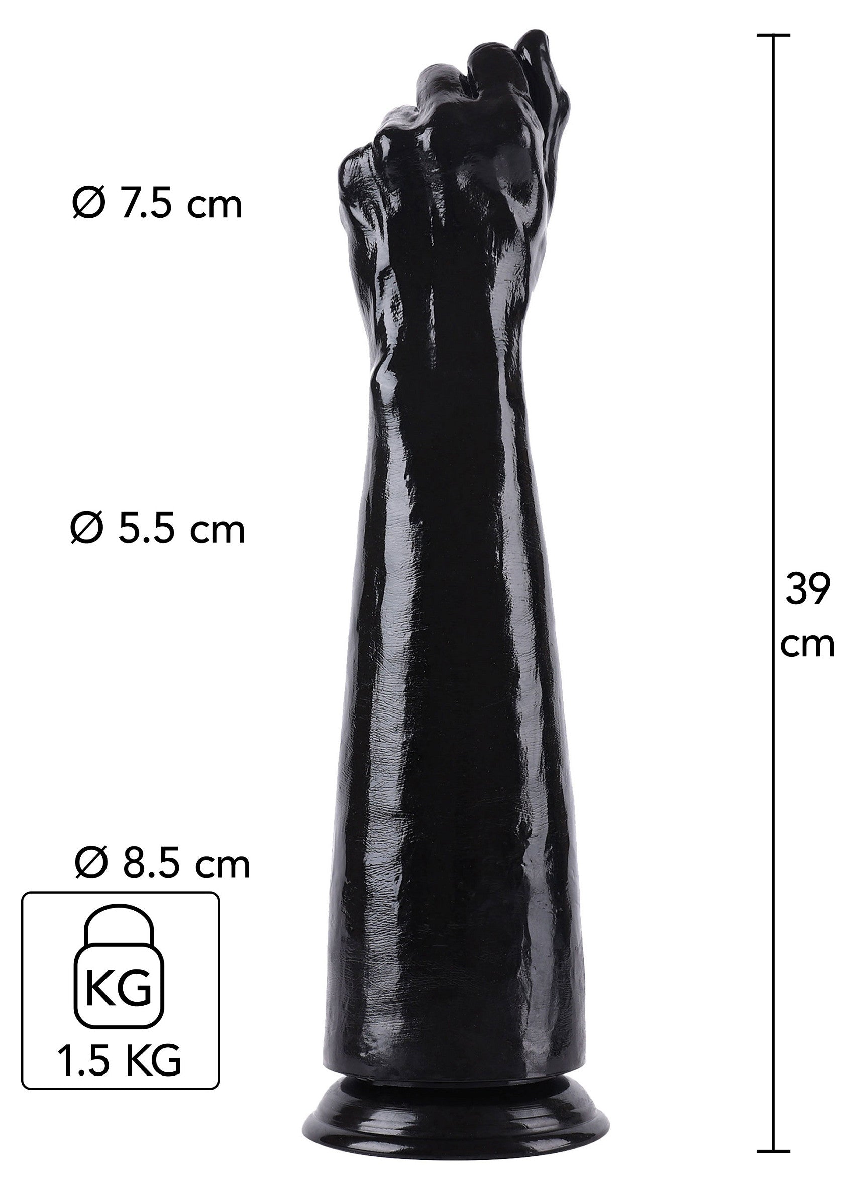 Jouet anal Hidden Desire Fist Fucker 39 cm