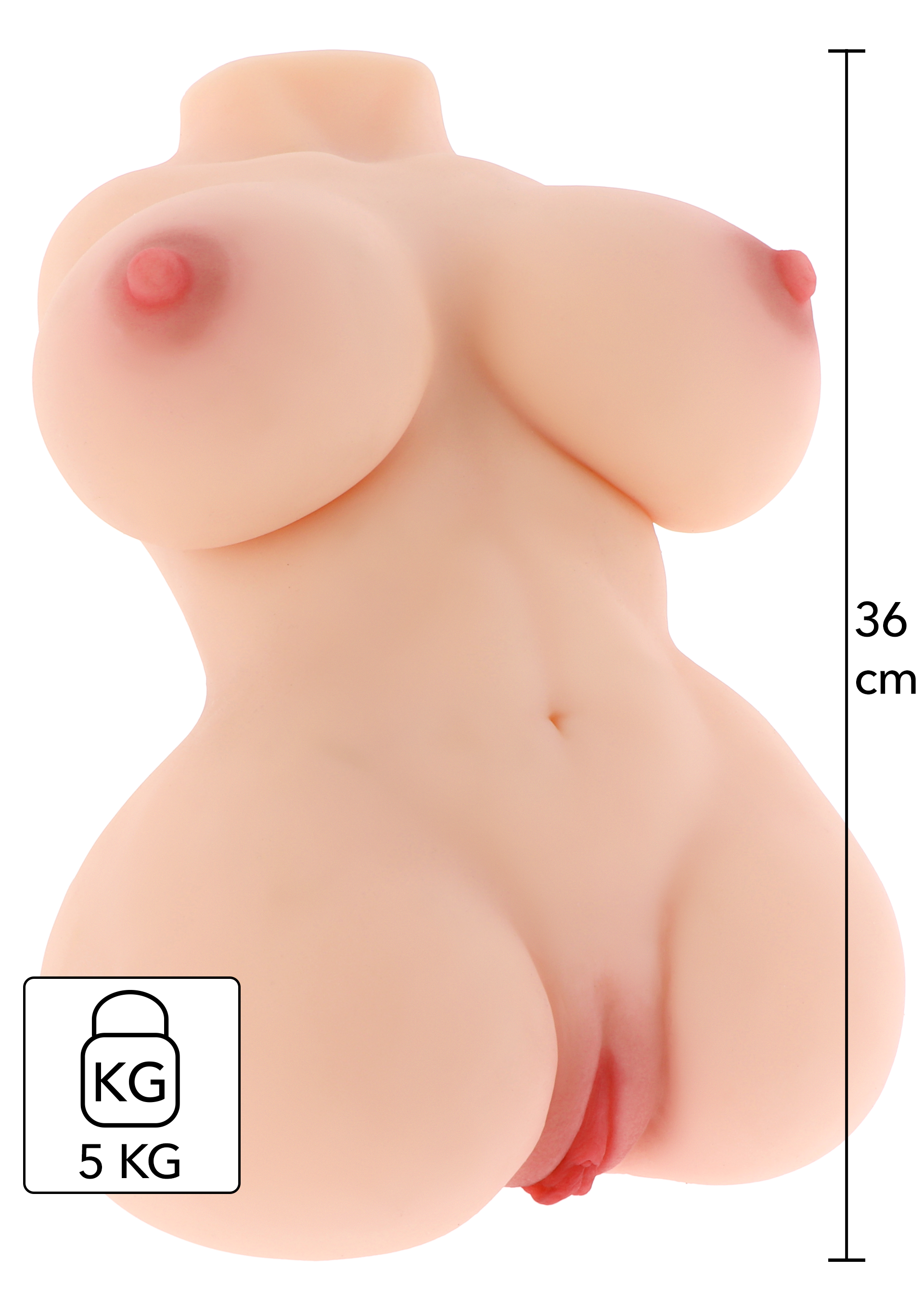 Masturbateur Hidden Desire Juicy Double D 5 kg