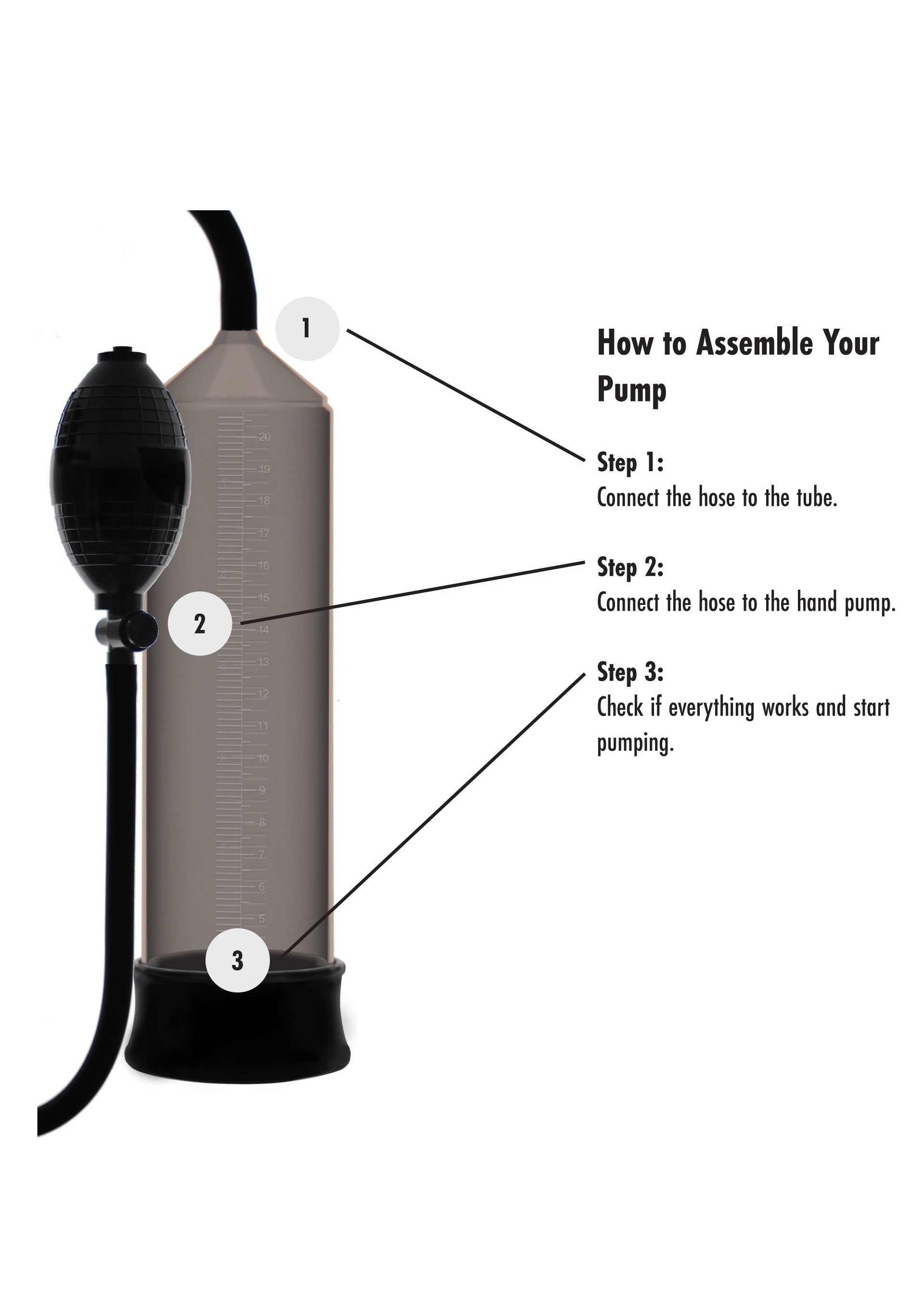 Performance masculine Hidden Desire Starter Penis Pump