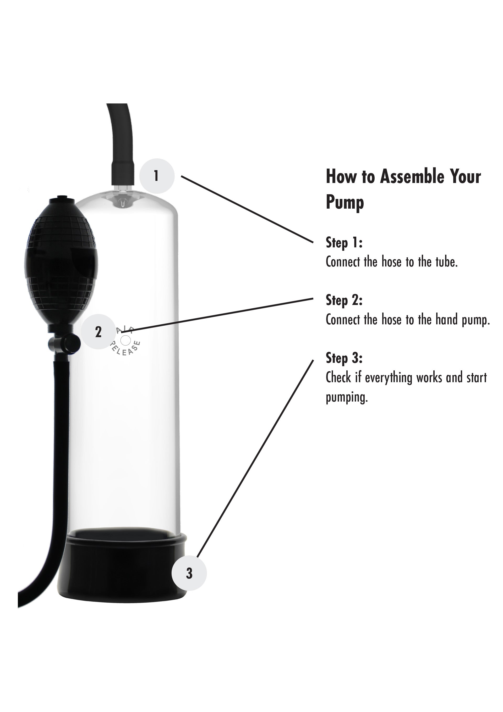 Performance masculine Hidden Desire Rising Star Penis Pump