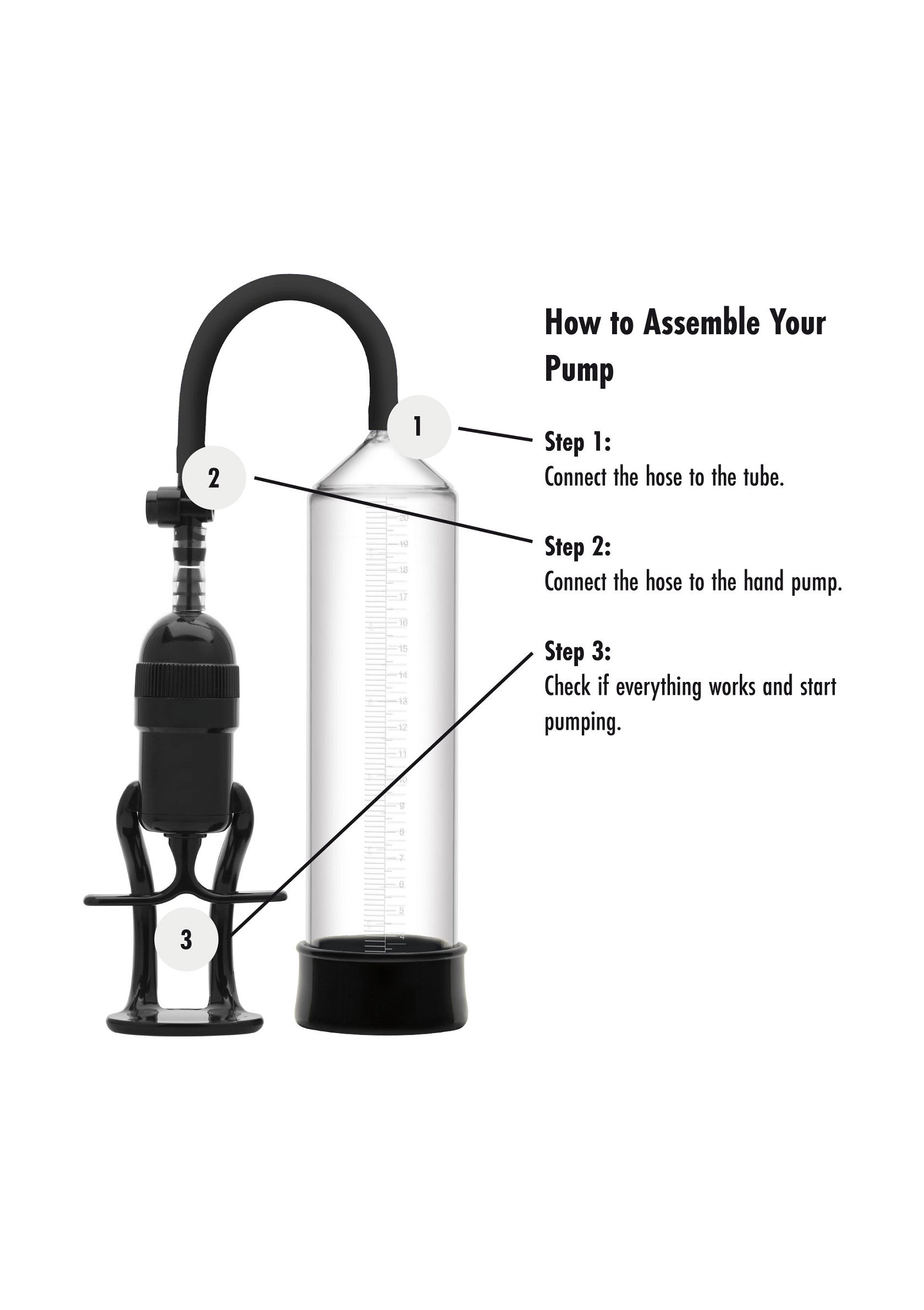 Performance masculine Hidden Desire Advanced Penis Pump