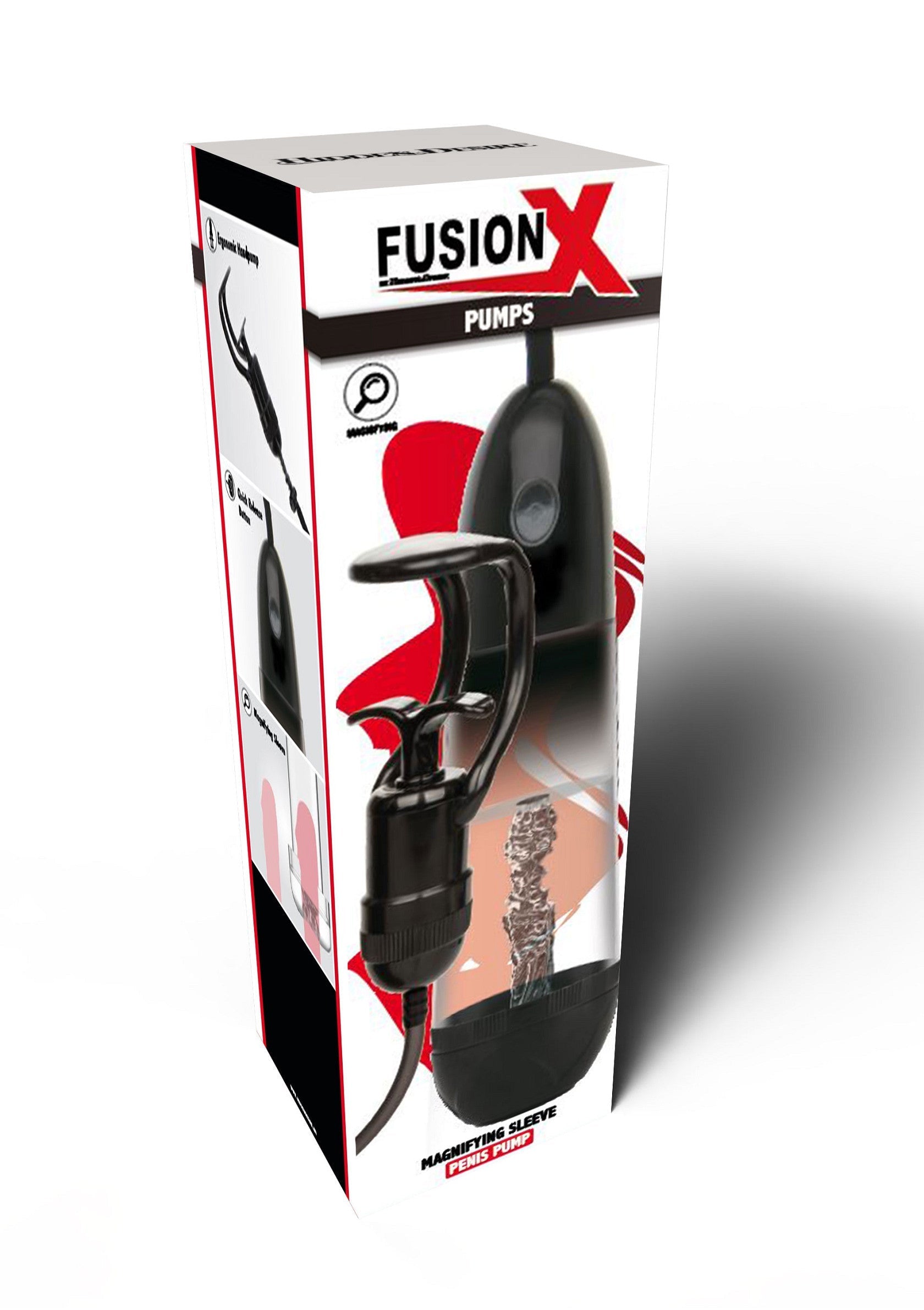 Performance masculine Hidden Desire Magnifying Sleeve Penis Pump