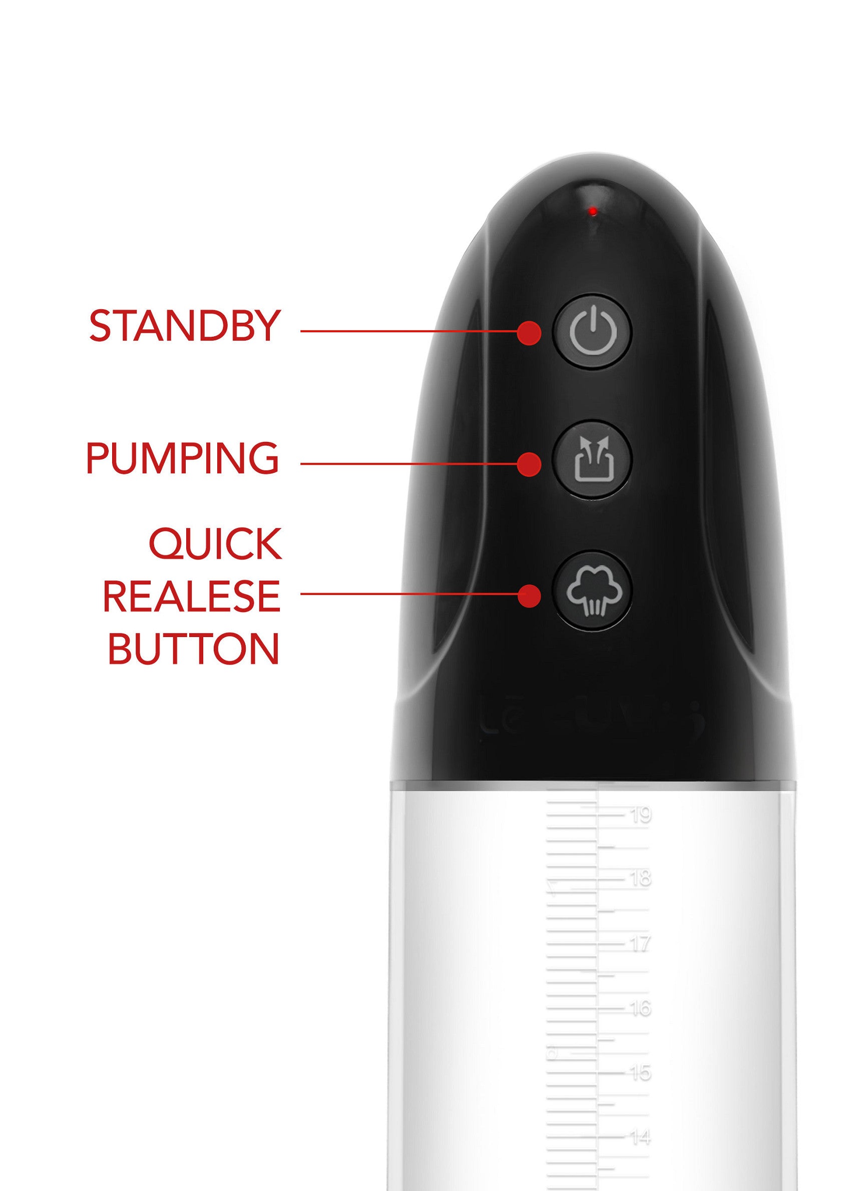 Performance masculine Hidden Desire Automatic Penis Pump