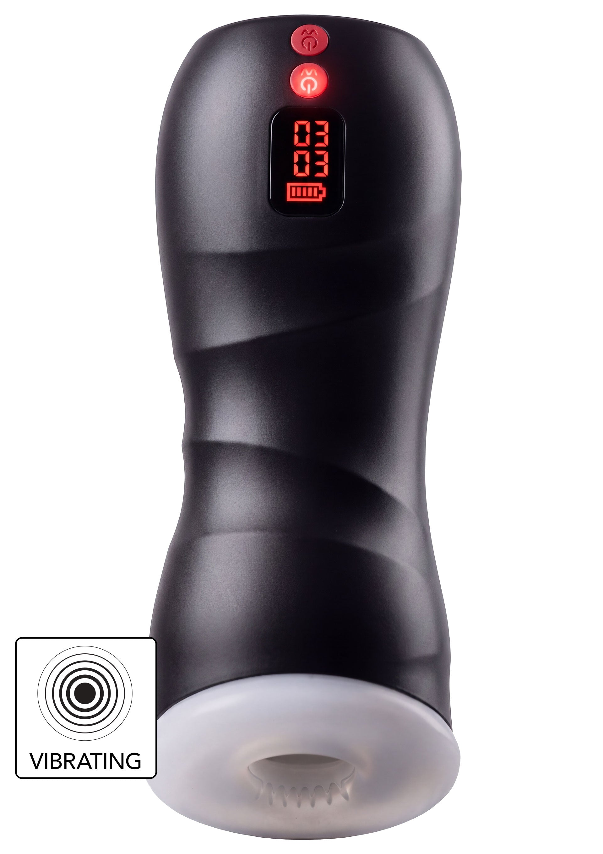 Masturbateur Hidden Desire Vibrating Twin Turbo Masturbator