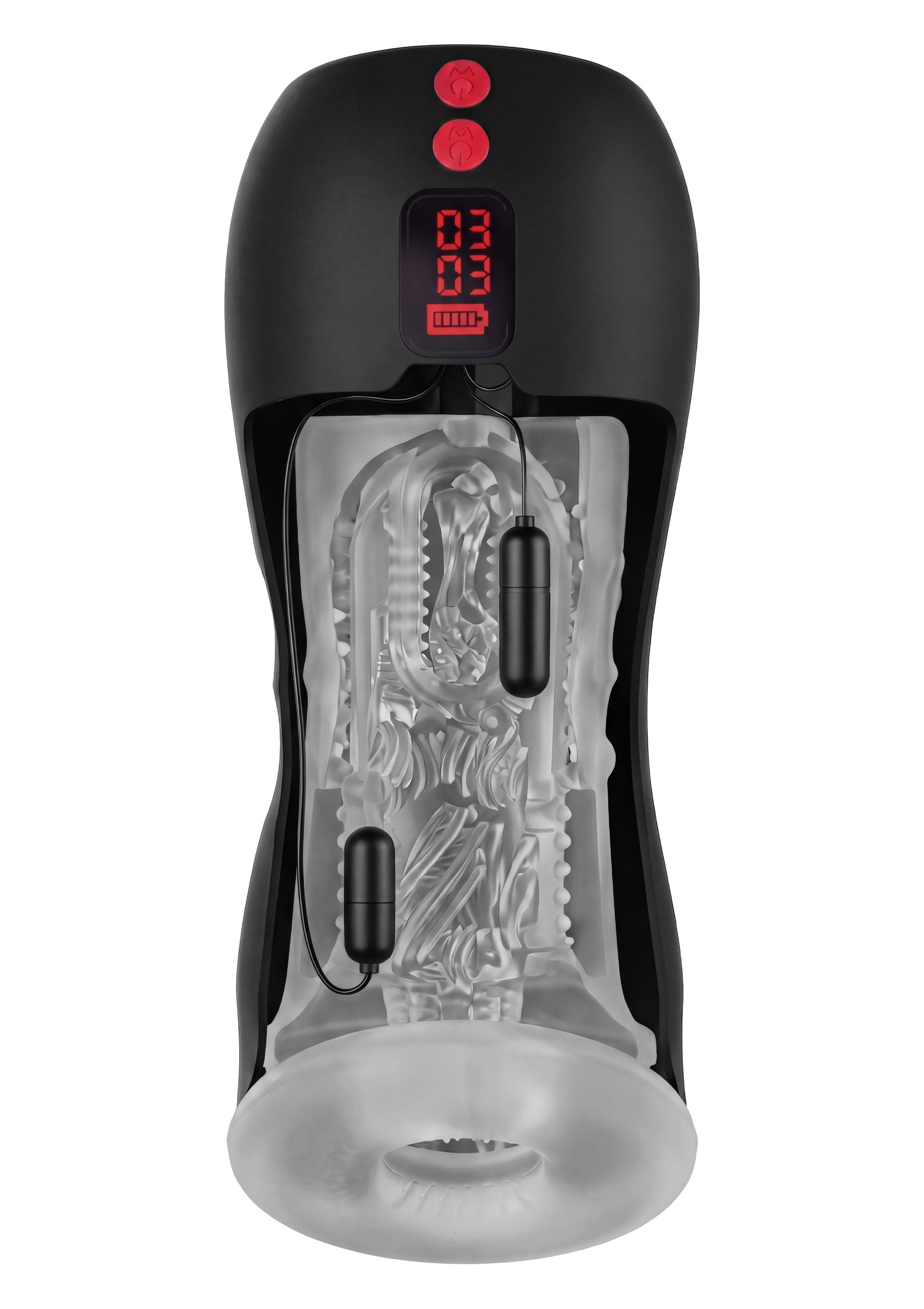 Masturbateur Hidden Desire Vibrating Twin Turbo Masturbator