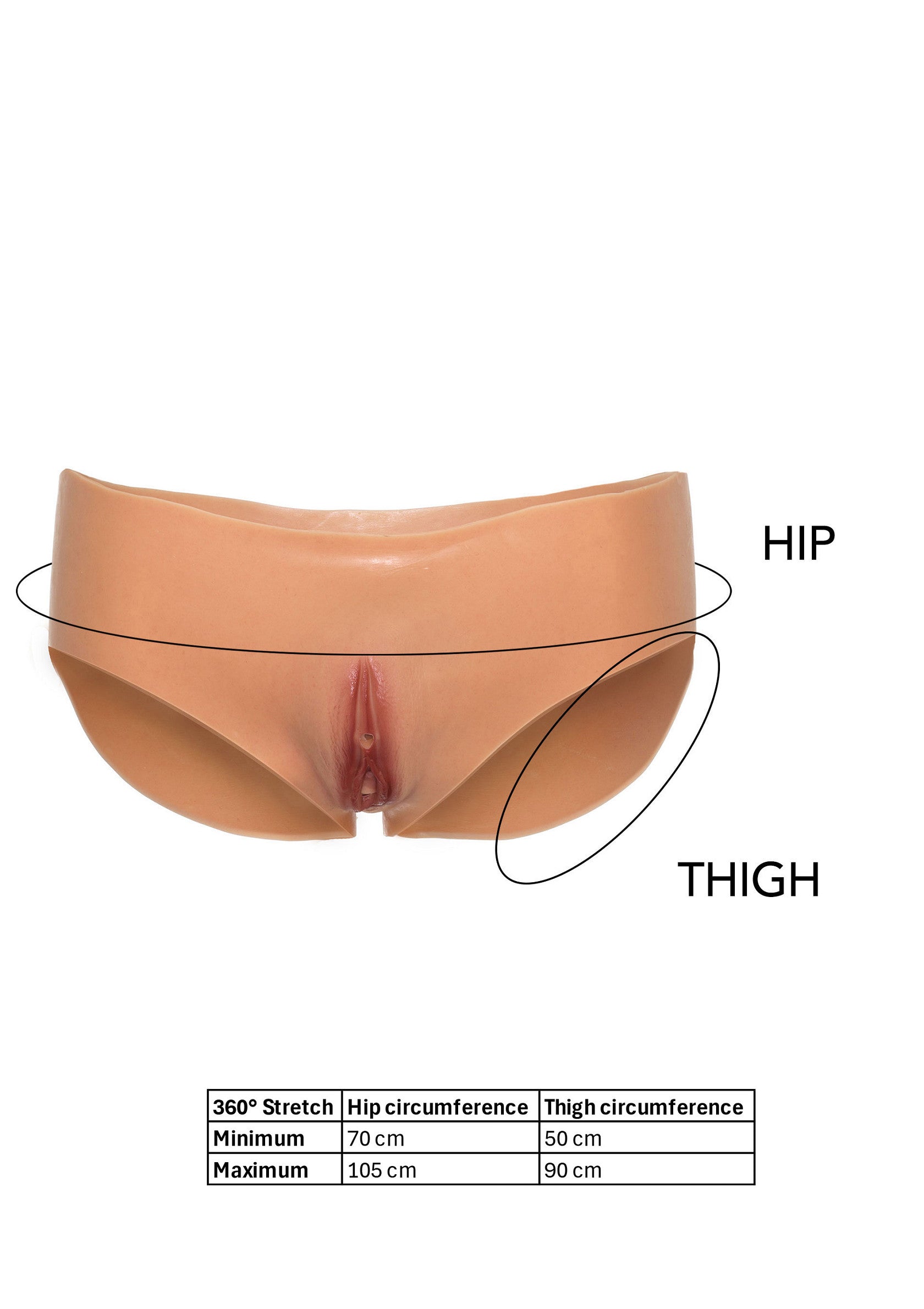 Lingerie Hidden Desire Open Vagina Brief Low Waist
