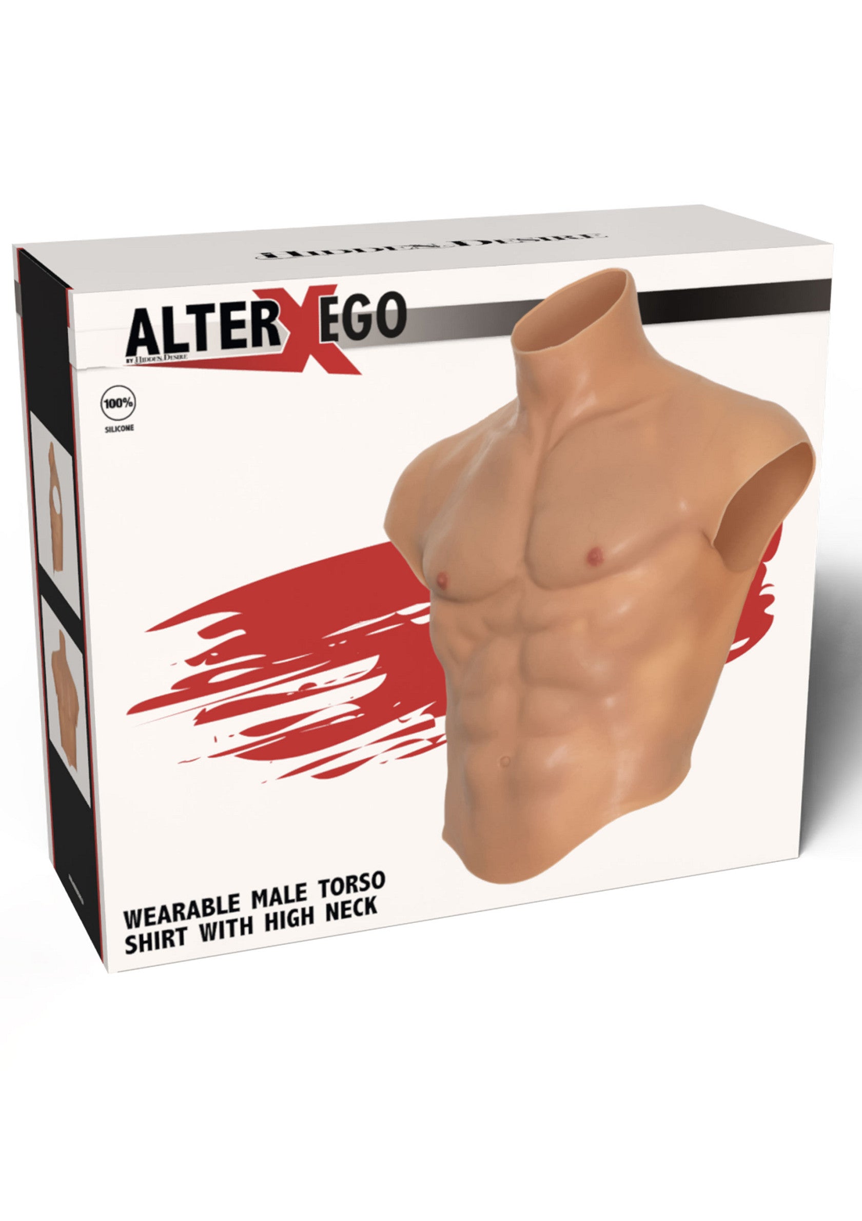 Lingerie Hidden Desire Silicone Torso Pecs and Abs