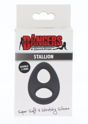 Performance masculine Hidden Desire Soft Silicone Stallion C-Ring