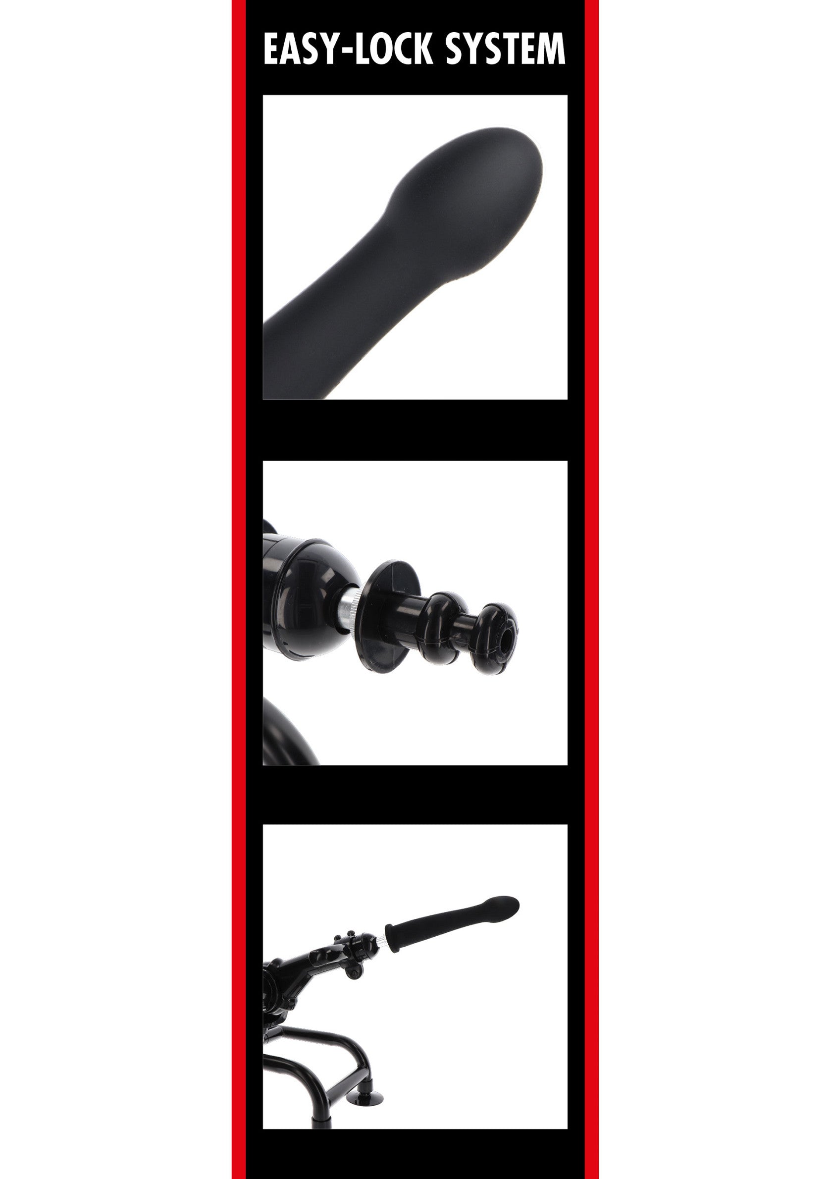 Accessoire Hidden Desire Smooth Dong Easy-Lock 19 cm