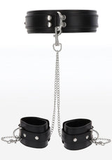Accessoire BDSM Taboom Heavy Collar and Wrist Cuffs