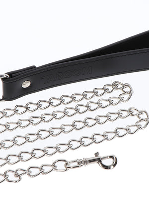 Accessoire BDSM Taboom Elegant Collar and Chain Leash