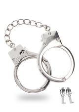 Accessoire BDSM Taboom Silver Plated BDSM Handcuffs