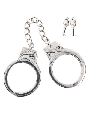 Accessoire BDSM Taboom Silver Plated BDSM Handcuffs