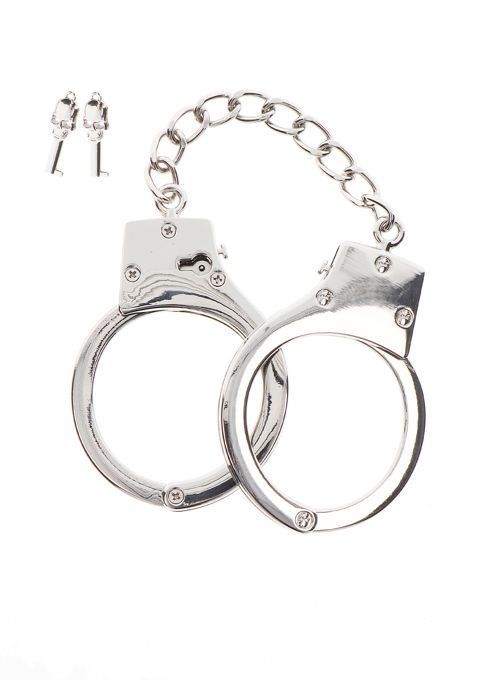 Accessoire BDSM Taboom Silver Plated BDSM Handcuffs