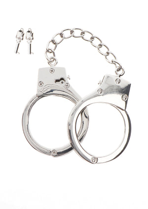 Accessoire BDSM Taboom Silver Plated BDSM Handcuffs