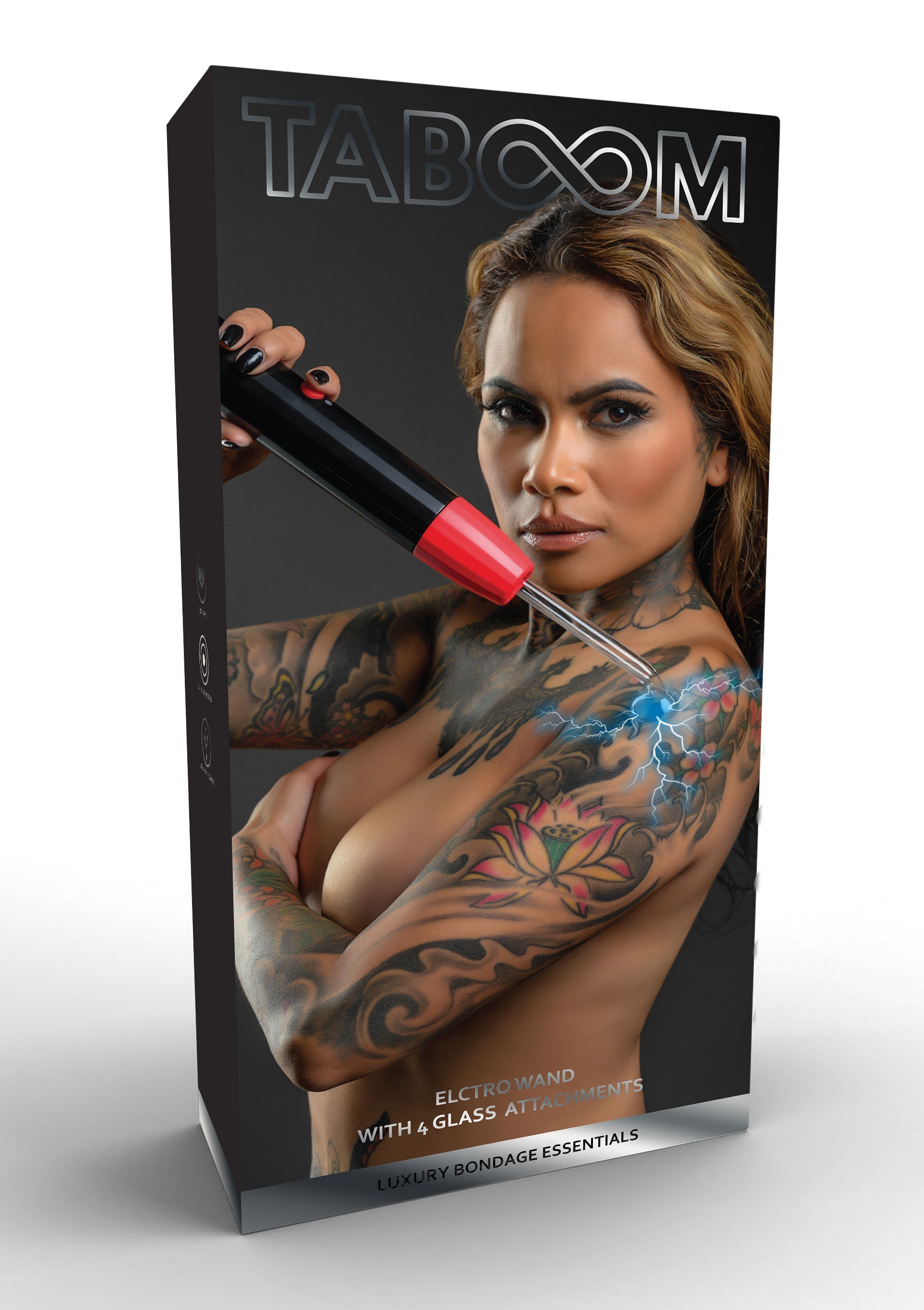 Accessoire BDSM Taboom Electro Wand Glass Set
