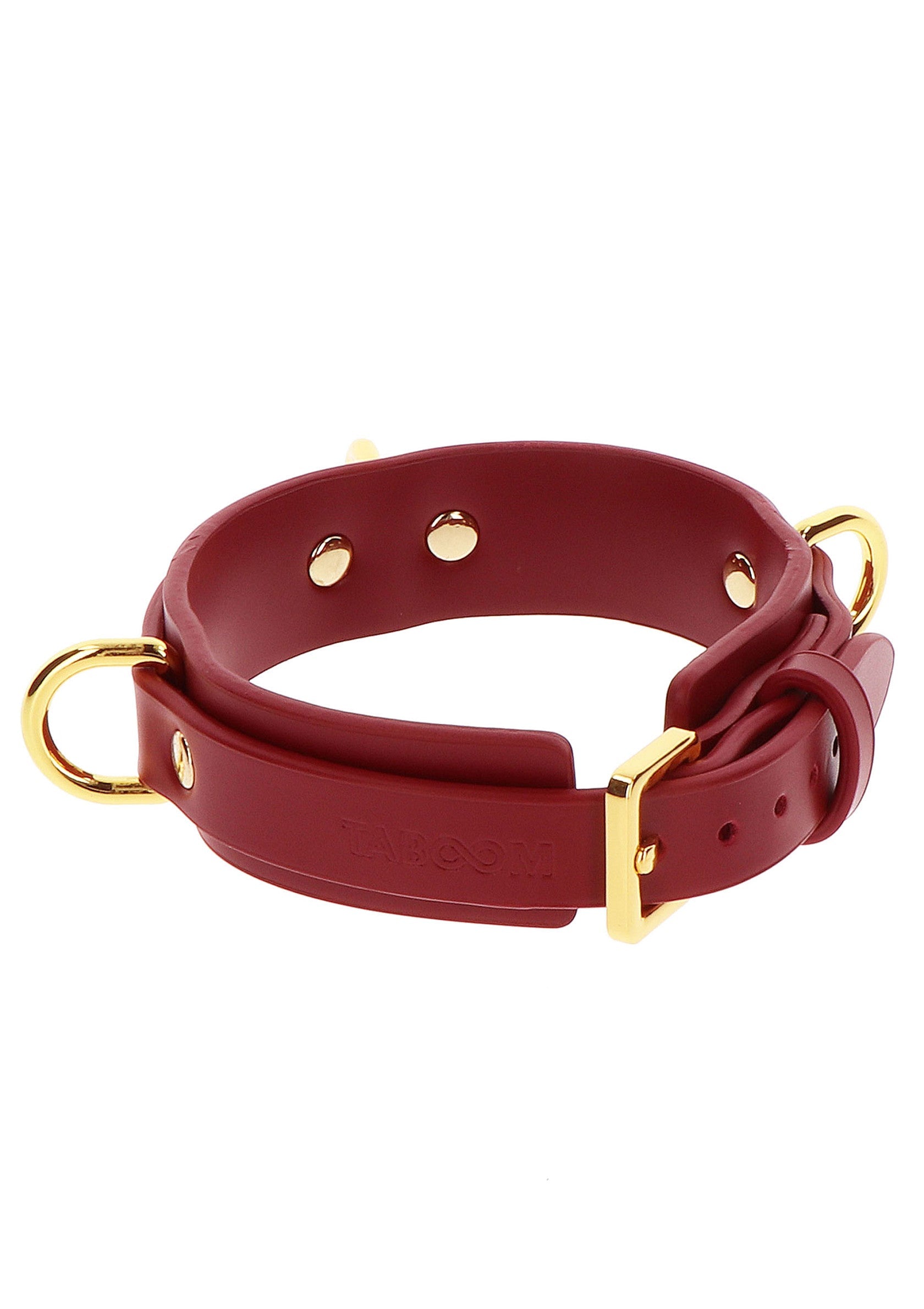 Accessoire BDSM Taboom D-Ring Collar Deluxe