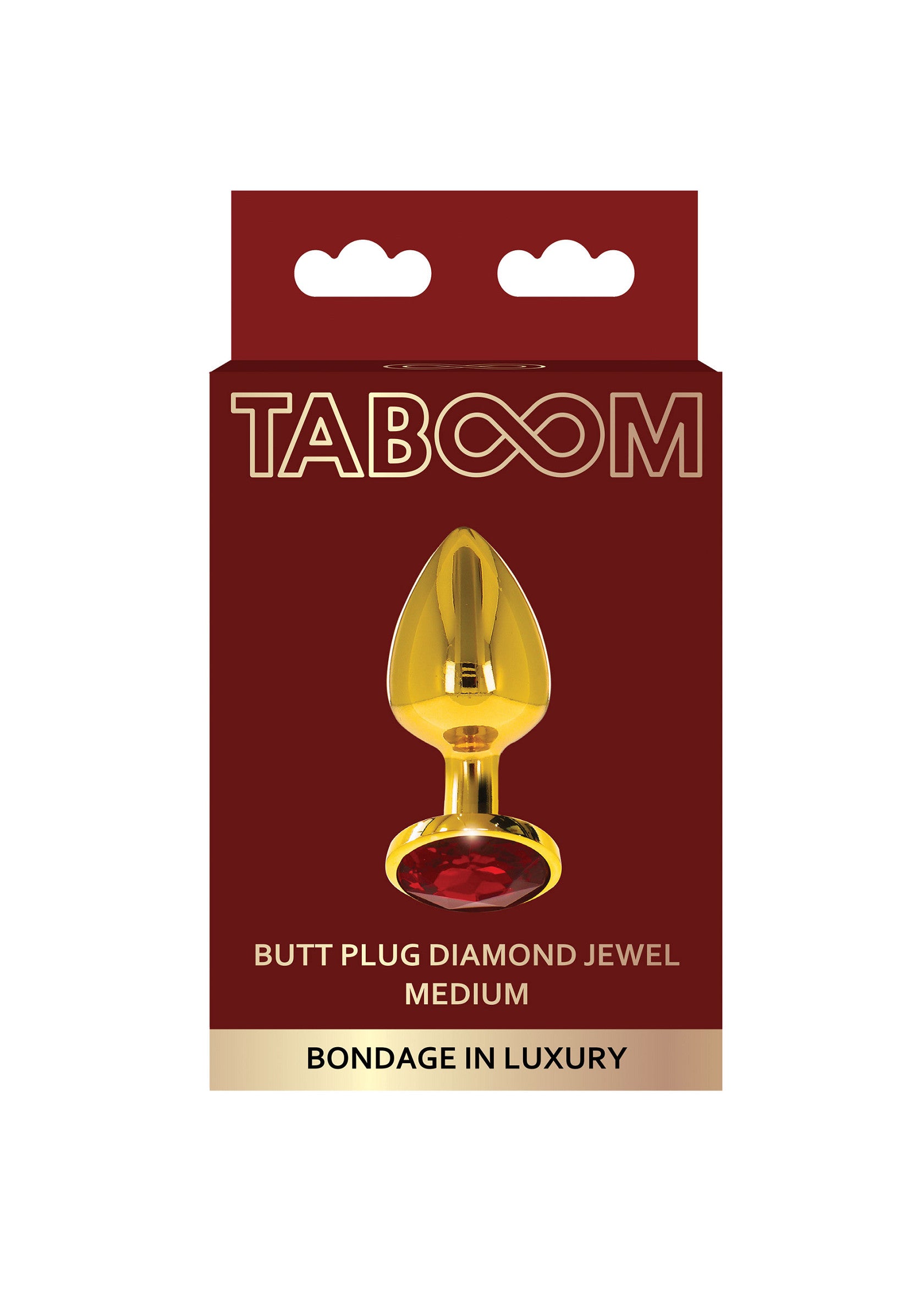 Jouet anal Taboom Butt Plug With Diamond Jewel M