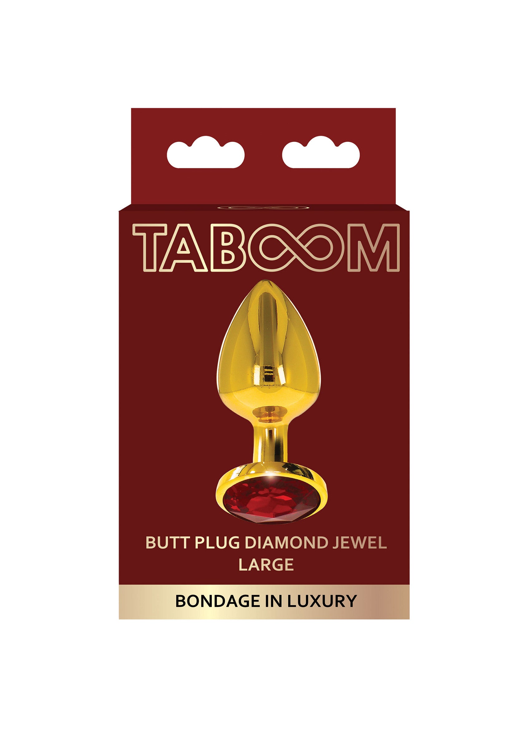 Jouet anal Taboom Butt Plug With Diamond Jewel L