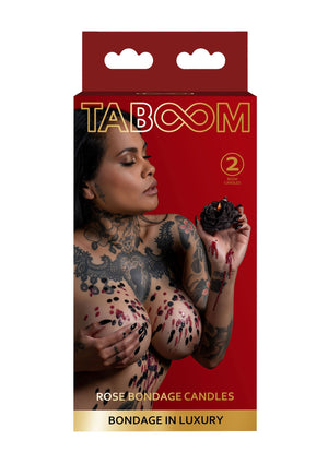 Accessoire BDSM Taboom Rose Japanese Drip Candle 2 pcs