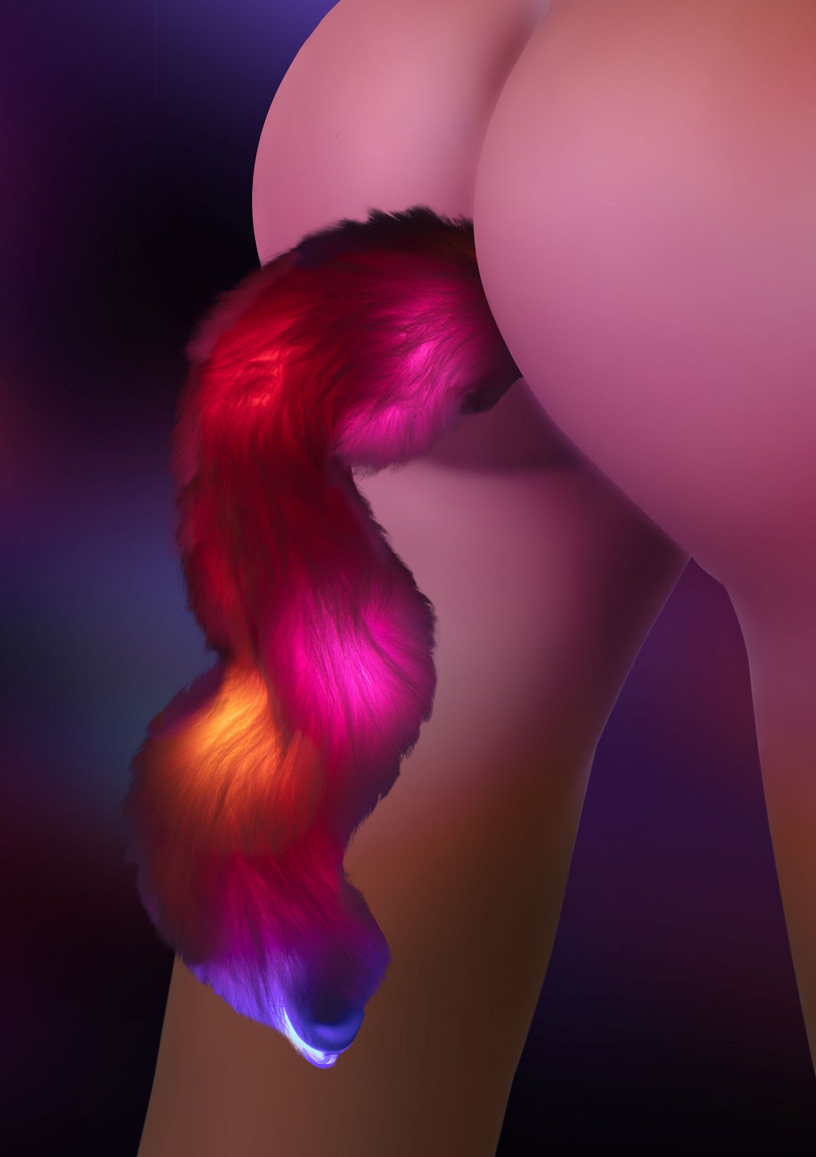 Jouet anal Taboom Unicorn Tail & Buttplug LED