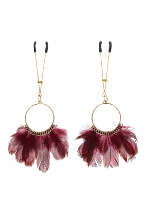Accessoire BDSM Taboom Tweezers With Feathers