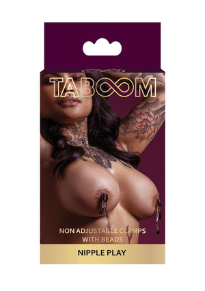 Accessoire BDSM Taboom Non Adjustable Clamps Beads