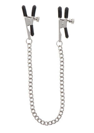 Accessoire BDSM Taboom Adjustable Clamps With Chain