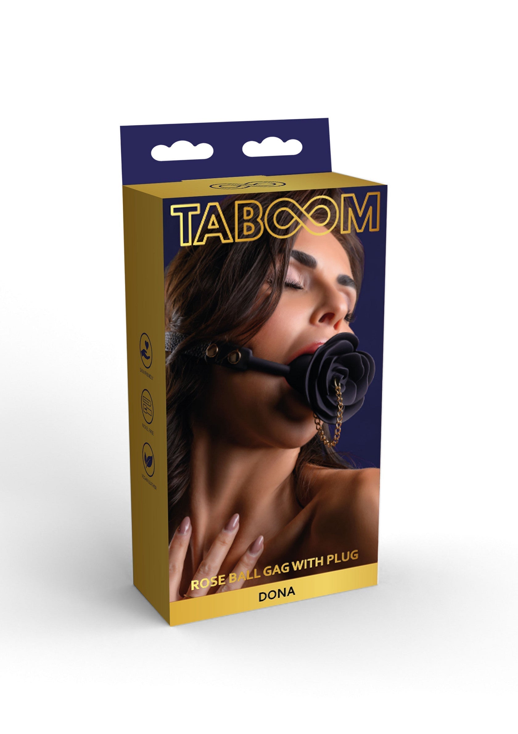 Accessoire BDSM Taboom Rose Ball Gag with Plug