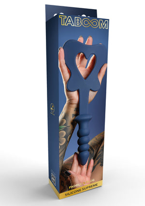 Accessoire BDSM Taboom Silicone Paddle and Plug