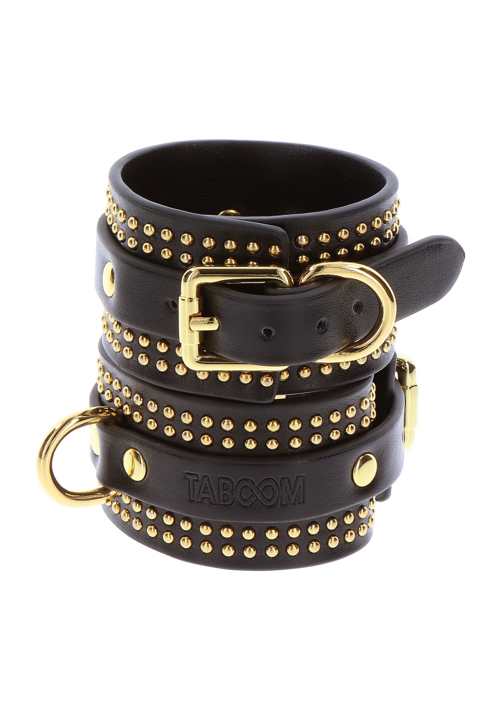 Accessoire BDSM Taboom Studded Wrist Cuffs Set