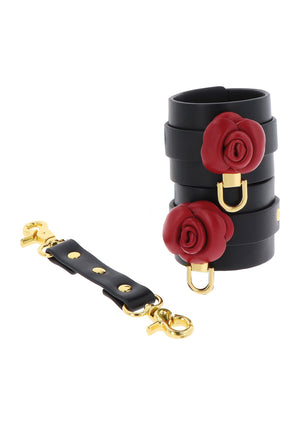 Accessoire BDSM Taboom Wild Roses Wrist Cuffs