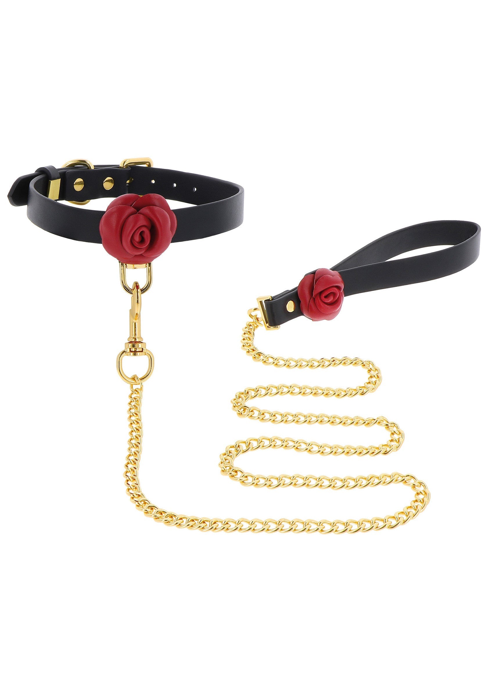 Accessoire BDSM Taboom Wild Roses Collar & Leash