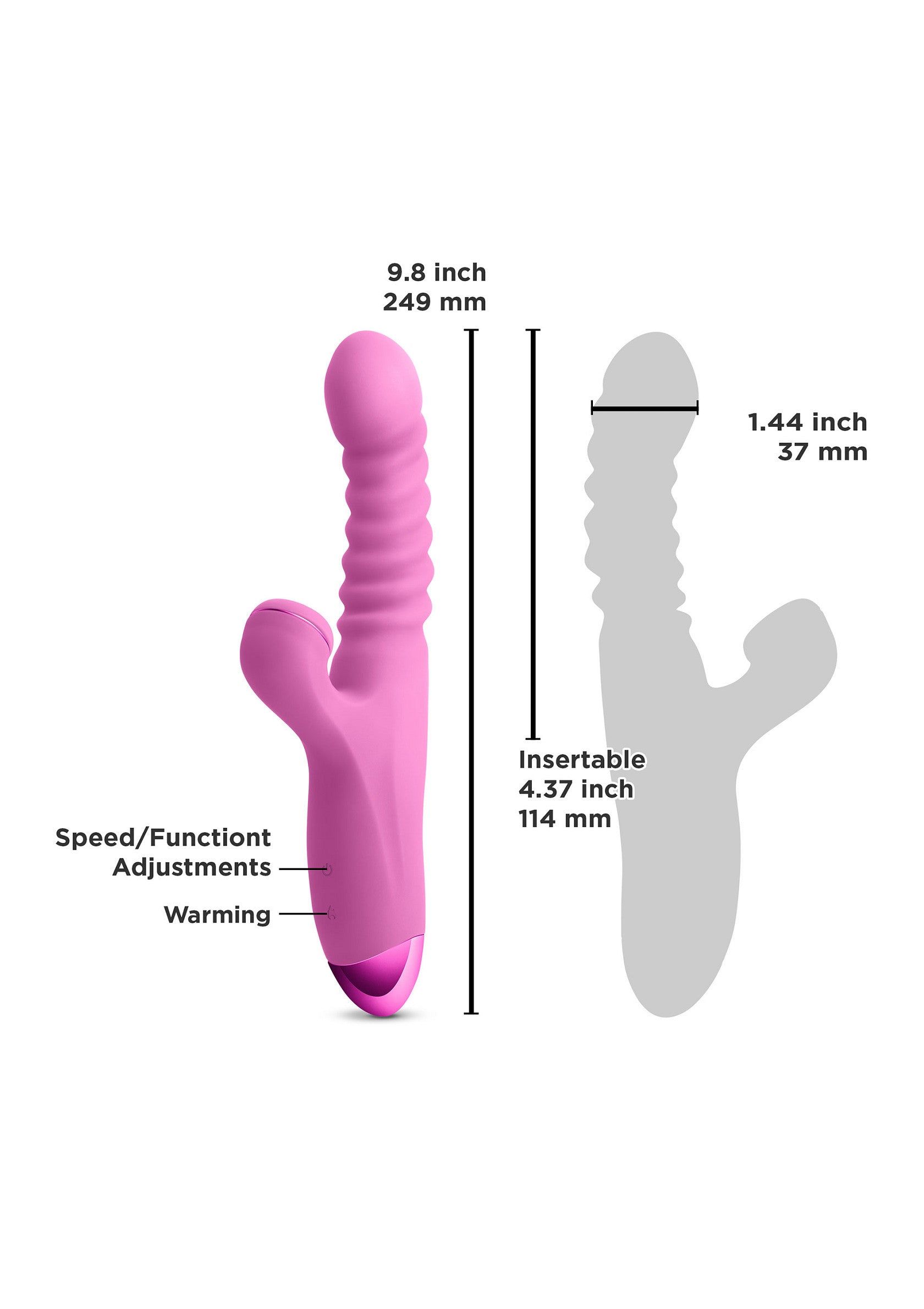 Vibromasseur NS Novelties Luxe Nova