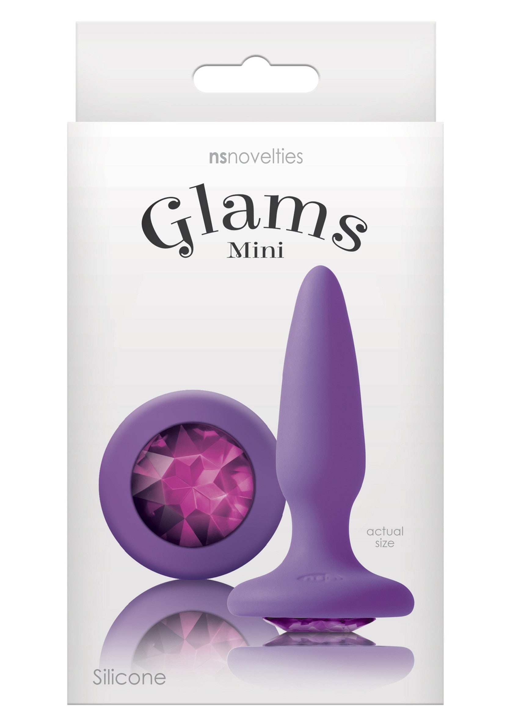 Jouet anal NS Novelties Glams Mini Rainbow Gem