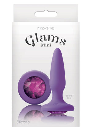 Jouet anal NS Novelties Glams Mini Rainbow Gem