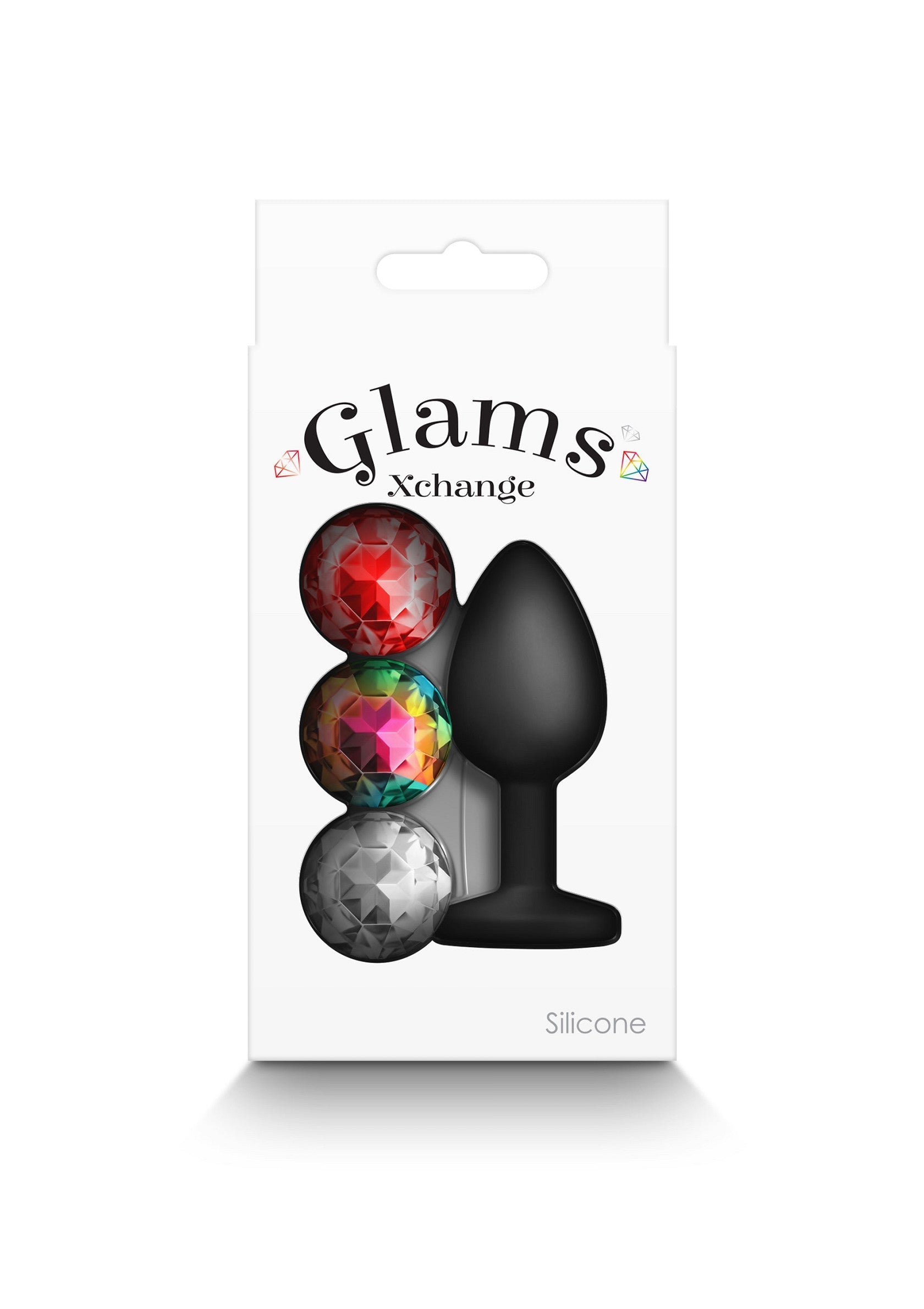 Jouet anal NS Novelties Glams Xchange Round Small