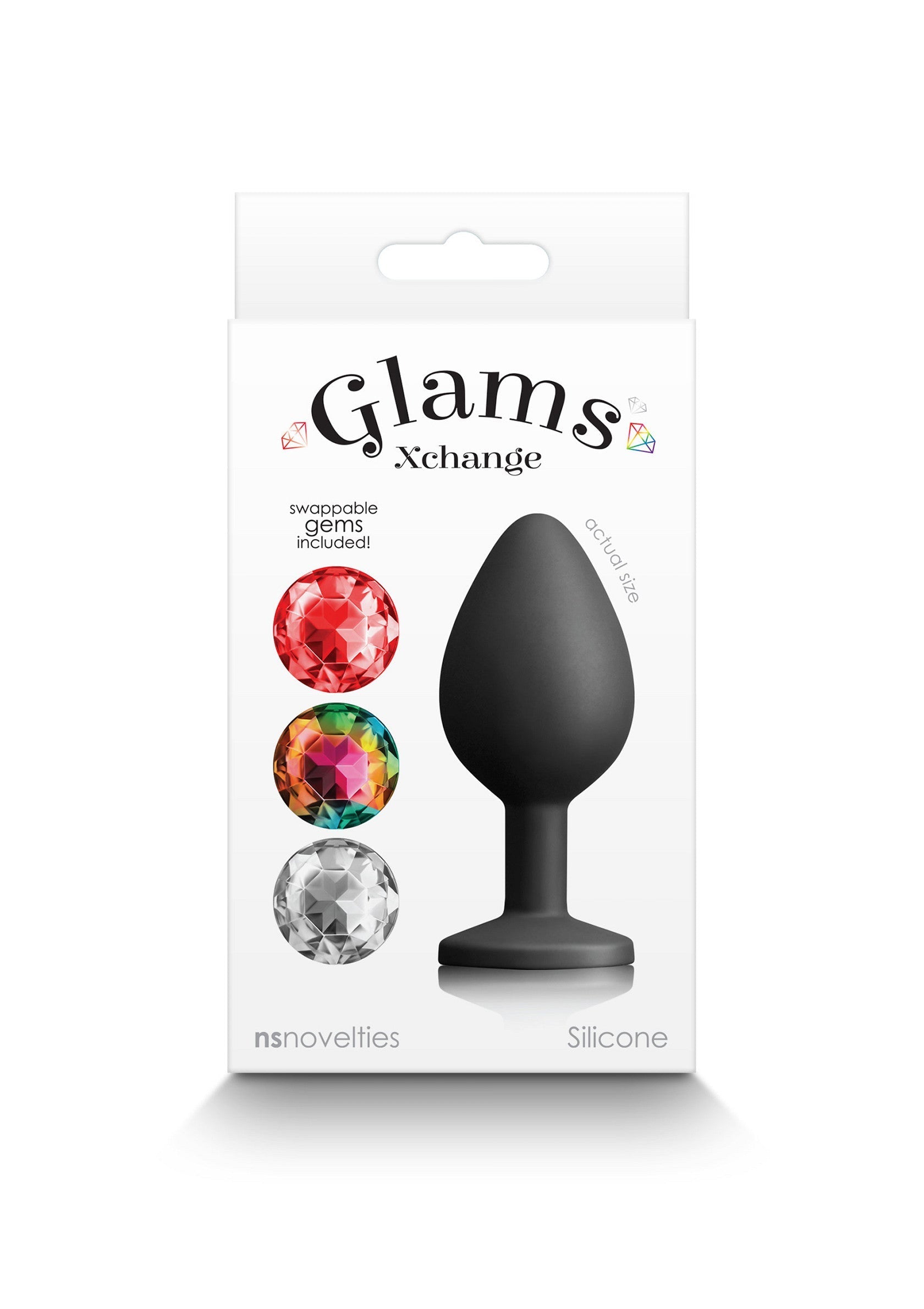 Jouet anal NS Novelties Glams Xchange Round Medium