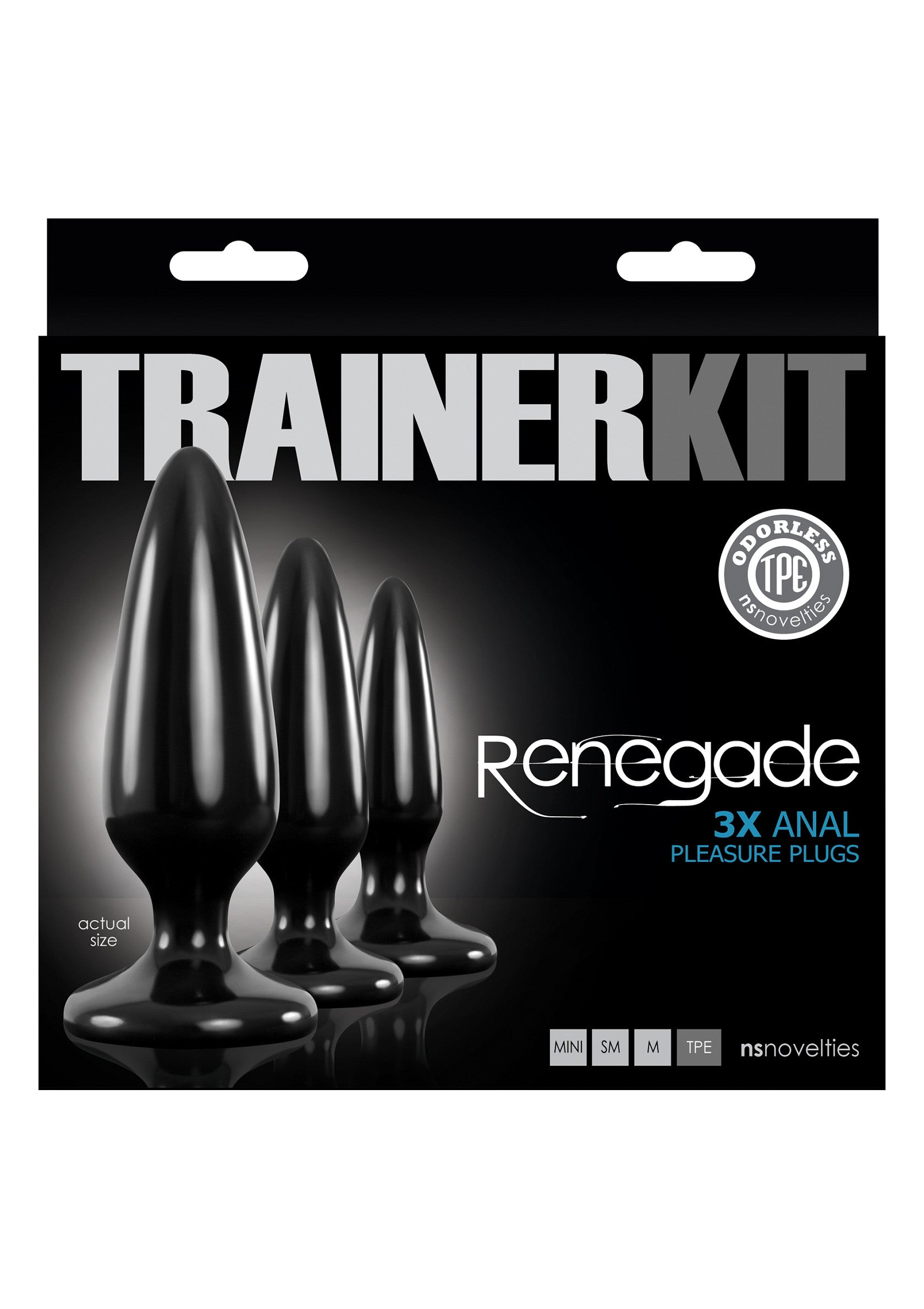 Jouet anal NS Novelties Pleasure Plug 3pc Trainer Kit
