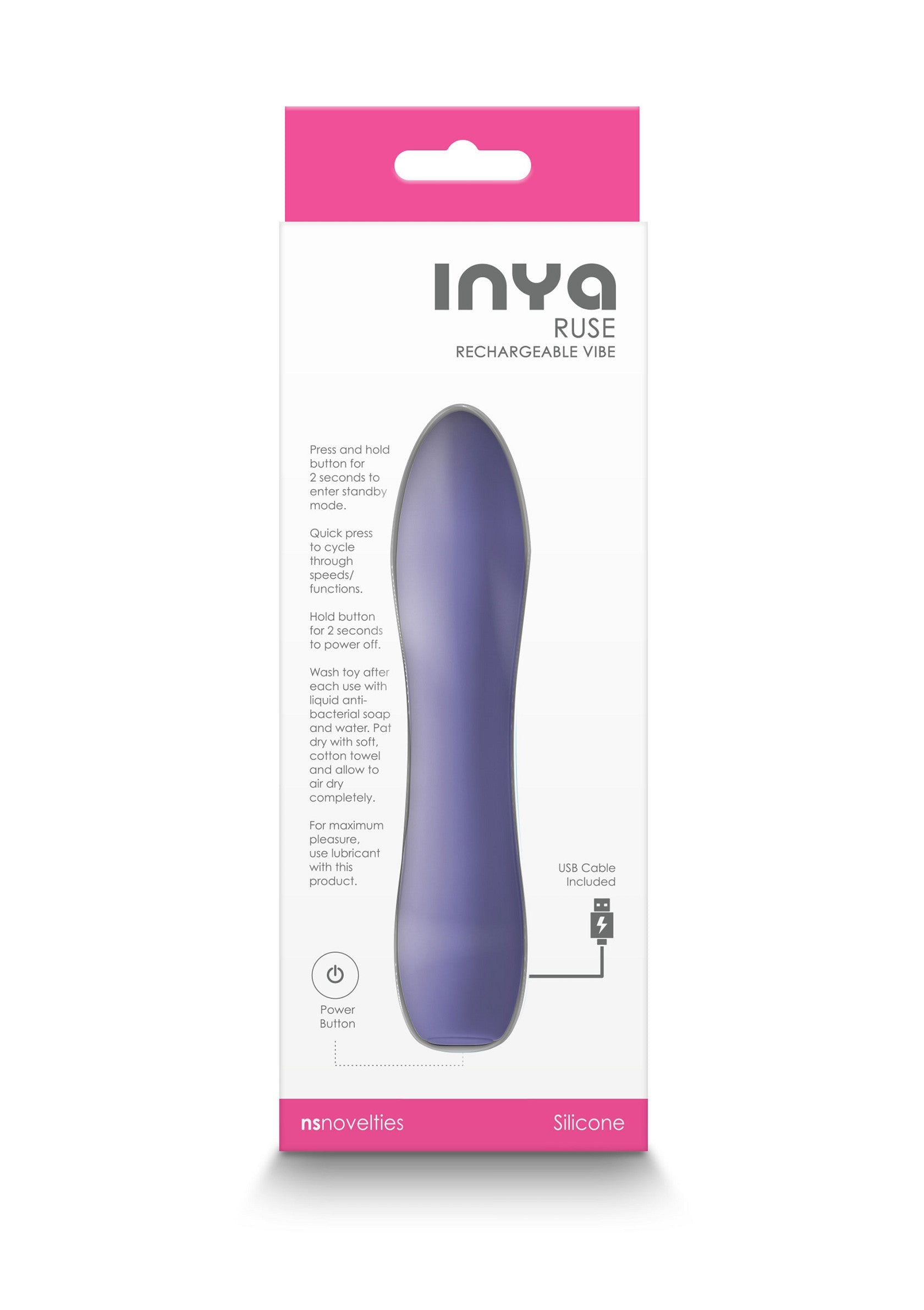 Vibromasseur NS Novelties INYA Ruse